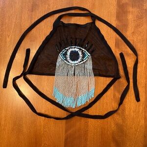 Halter Top Beaded Eye